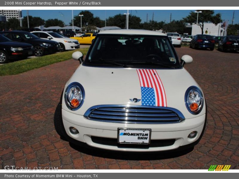 Pepper White / Grey/Black 2008 Mini Cooper Hardtop