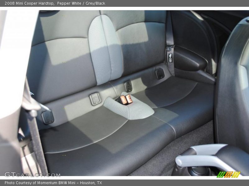 Pepper White / Grey/Black 2008 Mini Cooper Hardtop