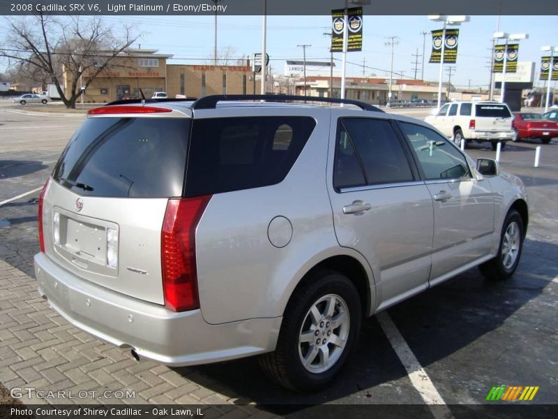 Light Platinum / Ebony/Ebony 2008 Cadillac SRX V6