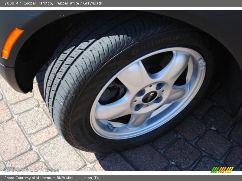 Pepper White / Grey/Black 2008 Mini Cooper Hardtop