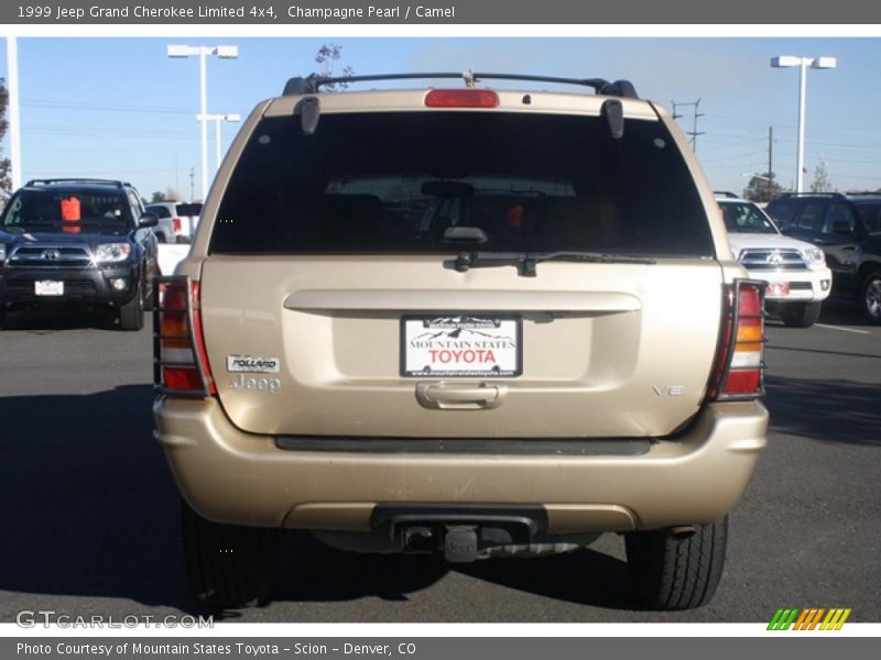 Champagne Pearl / Camel 1999 Jeep Grand Cherokee Limited 4x4