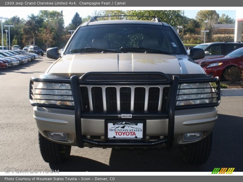 Champagne Pearl / Camel 1999 Jeep Grand Cherokee Limited 4x4