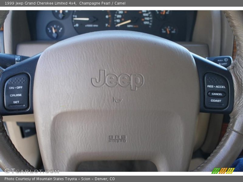 Champagne Pearl / Camel 1999 Jeep Grand Cherokee Limited 4x4