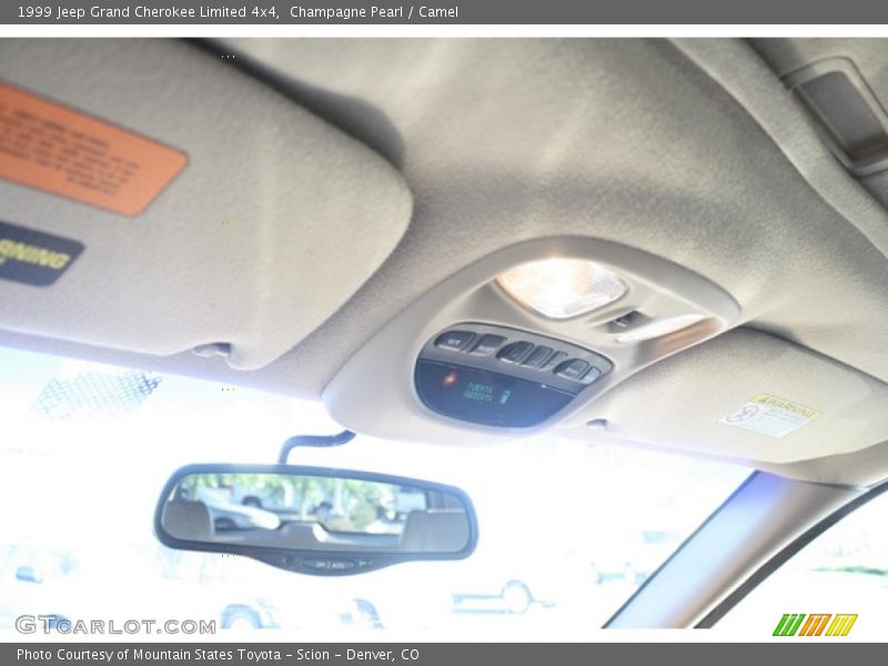 Champagne Pearl / Camel 1999 Jeep Grand Cherokee Limited 4x4