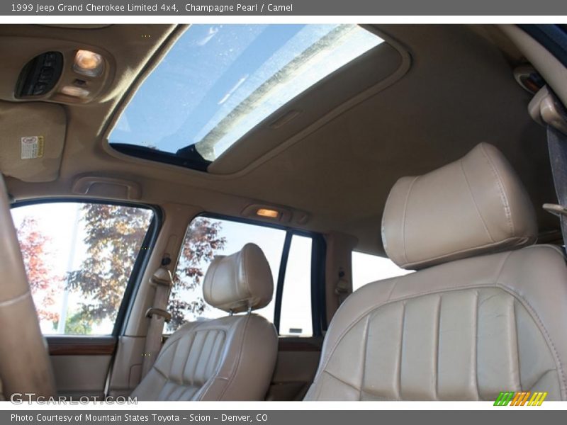 Champagne Pearl / Camel 1999 Jeep Grand Cherokee Limited 4x4