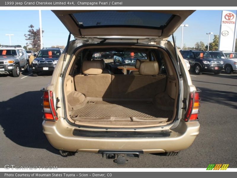 Champagne Pearl / Camel 1999 Jeep Grand Cherokee Limited 4x4