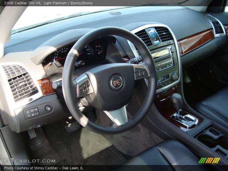 Light Platinum / Ebony/Ebony 2008 Cadillac SRX V6