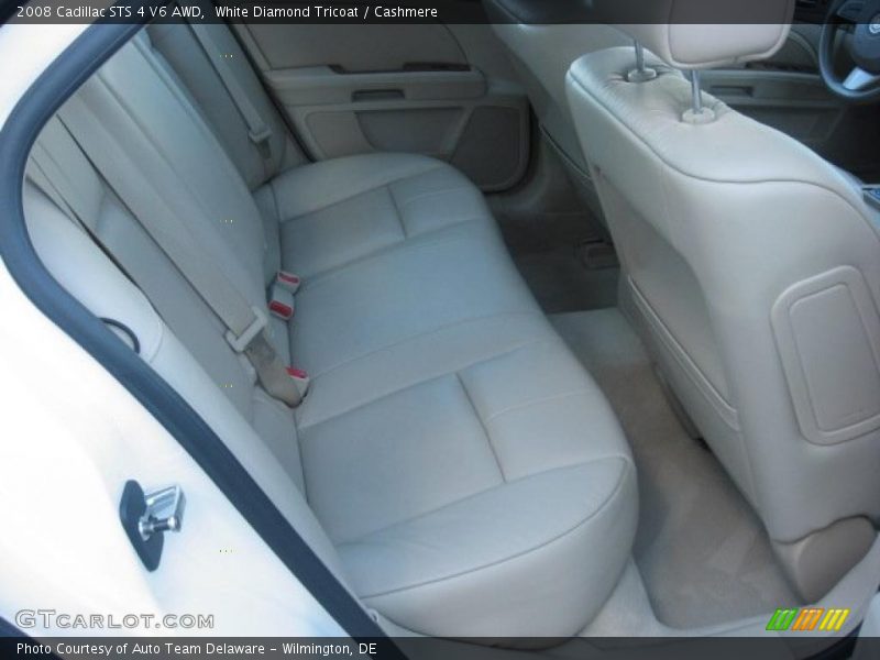 White Diamond Tricoat / Cashmere 2008 Cadillac STS 4 V6 AWD