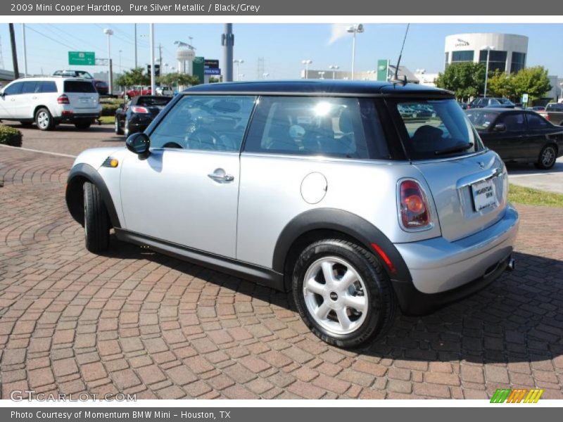 Pure Silver Metallic / Black/Grey 2009 Mini Cooper Hardtop