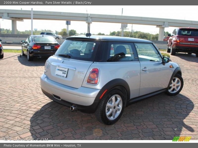 Pure Silver Metallic / Black/Grey 2009 Mini Cooper Hardtop