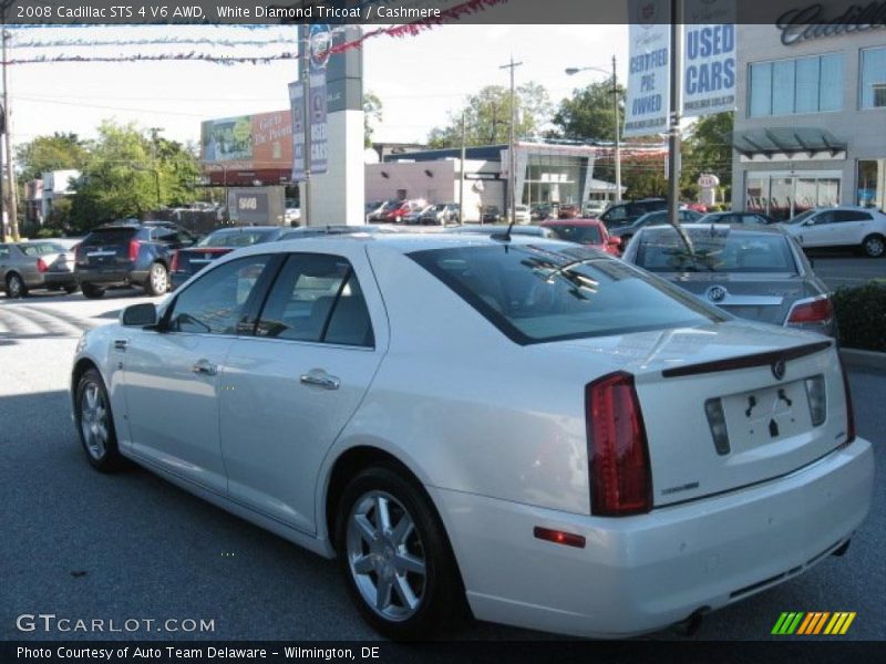 White Diamond Tricoat / Cashmere 2008 Cadillac STS 4 V6 AWD