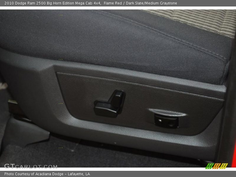 Flame Red / Dark Slate/Medium Graystone 2010 Dodge Ram 2500 Big Horn Edition Mega Cab 4x4