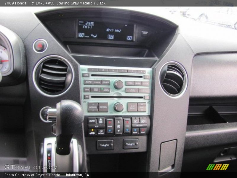 Controls of 2009 Pilot EX-L 4WD