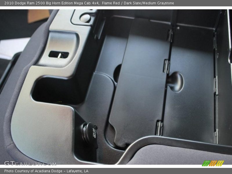 Flame Red / Dark Slate/Medium Graystone 2010 Dodge Ram 2500 Big Horn Edition Mega Cab 4x4
