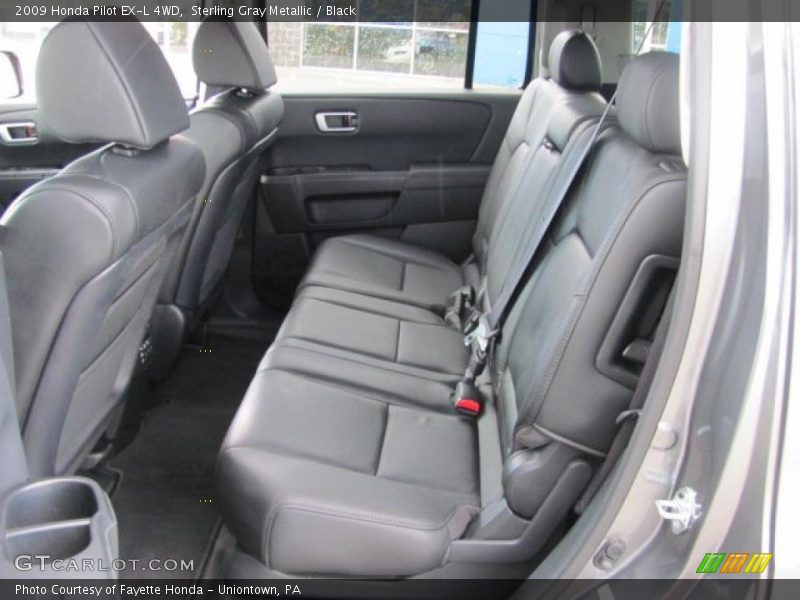  2009 Pilot EX-L 4WD Black Interior