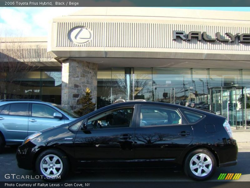 Black / Beige 2006 Toyota Prius Hybrid
