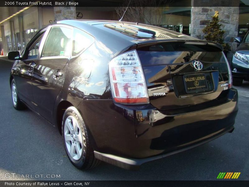 Black / Beige 2006 Toyota Prius Hybrid