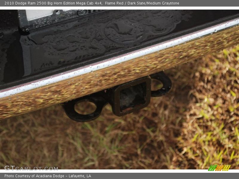 Flame Red / Dark Slate/Medium Graystone 2010 Dodge Ram 2500 Big Horn Edition Mega Cab 4x4