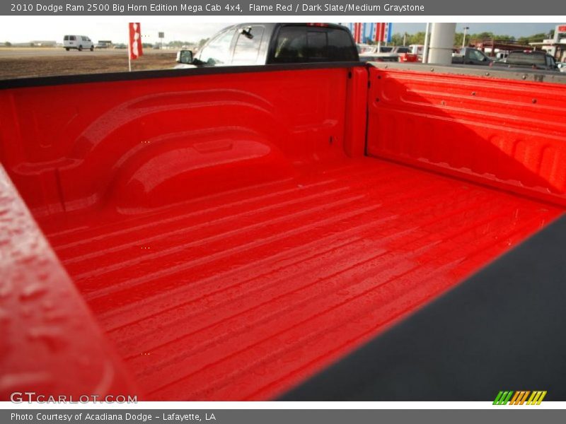 Flame Red / Dark Slate/Medium Graystone 2010 Dodge Ram 2500 Big Horn Edition Mega Cab 4x4