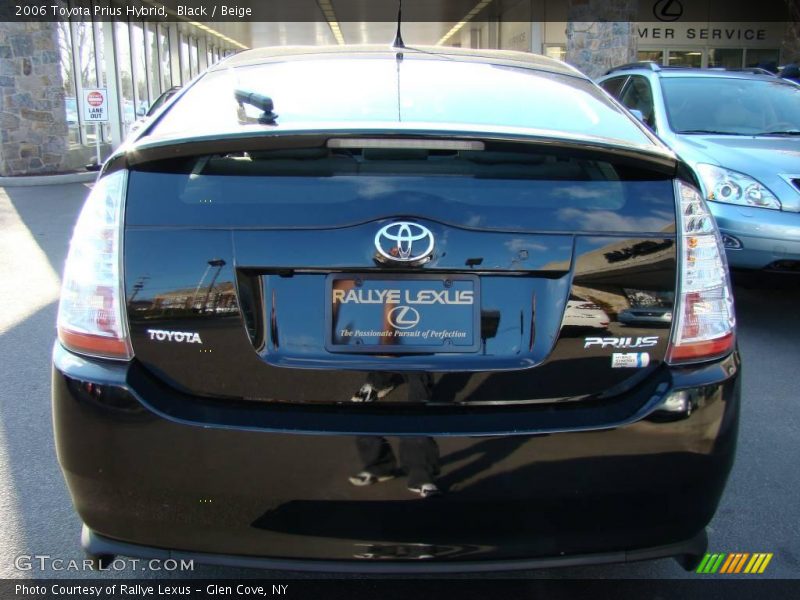 Black / Beige 2006 Toyota Prius Hybrid
