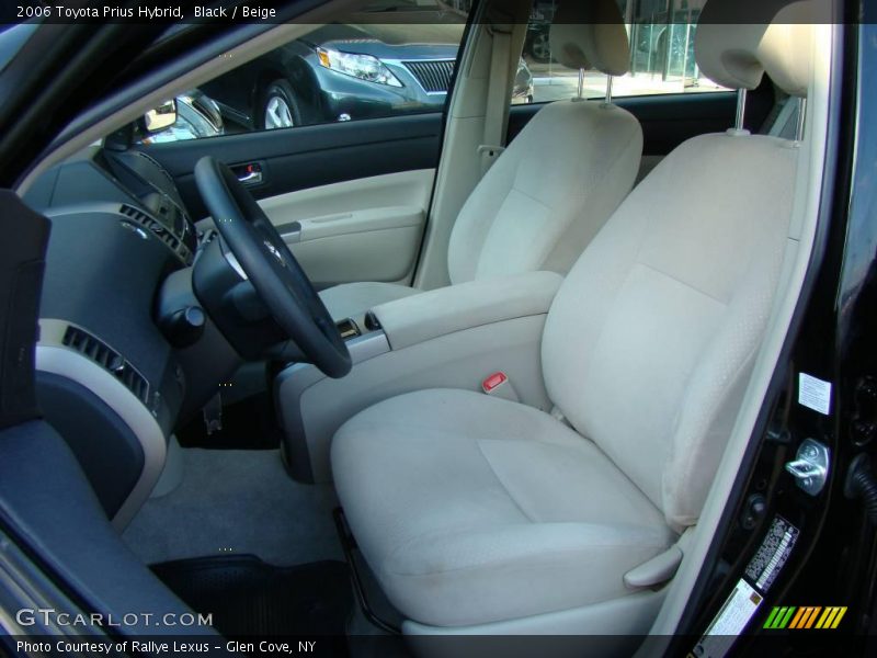 Black / Beige 2006 Toyota Prius Hybrid