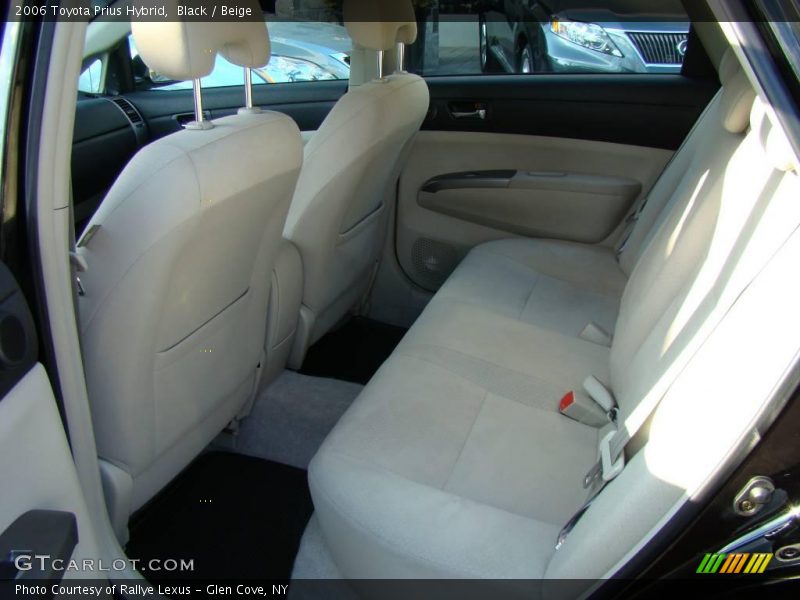 Black / Beige 2006 Toyota Prius Hybrid