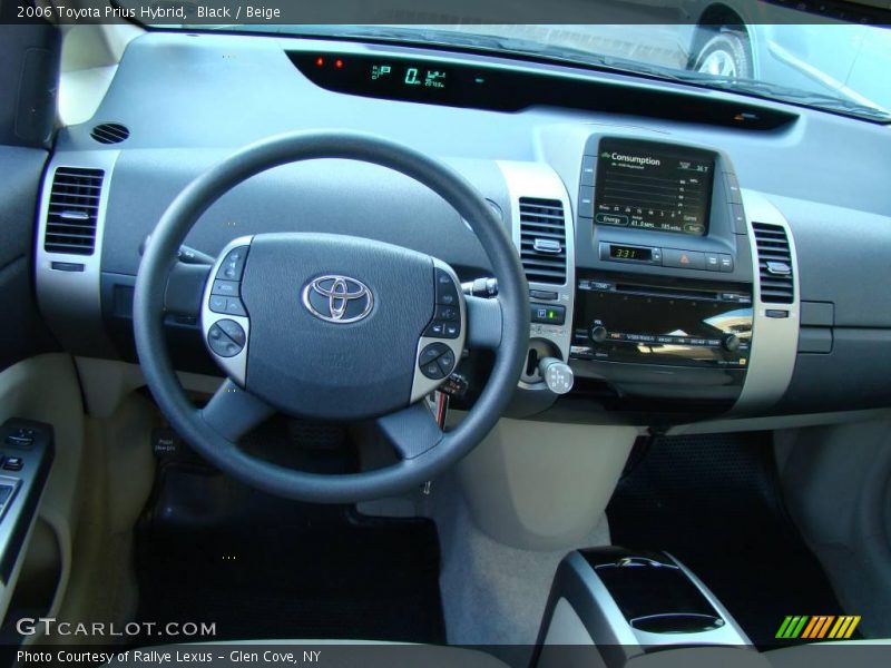 Black / Beige 2006 Toyota Prius Hybrid