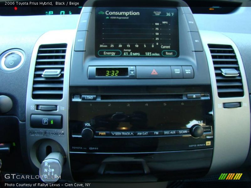 Black / Beige 2006 Toyota Prius Hybrid