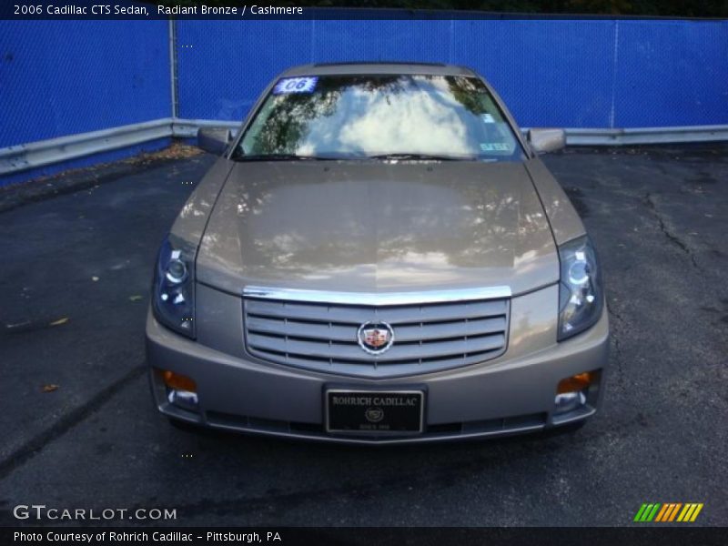 Radiant Bronze / Cashmere 2006 Cadillac CTS Sedan