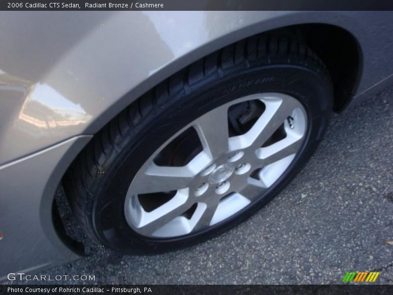 Radiant Bronze / Cashmere 2006 Cadillac CTS Sedan