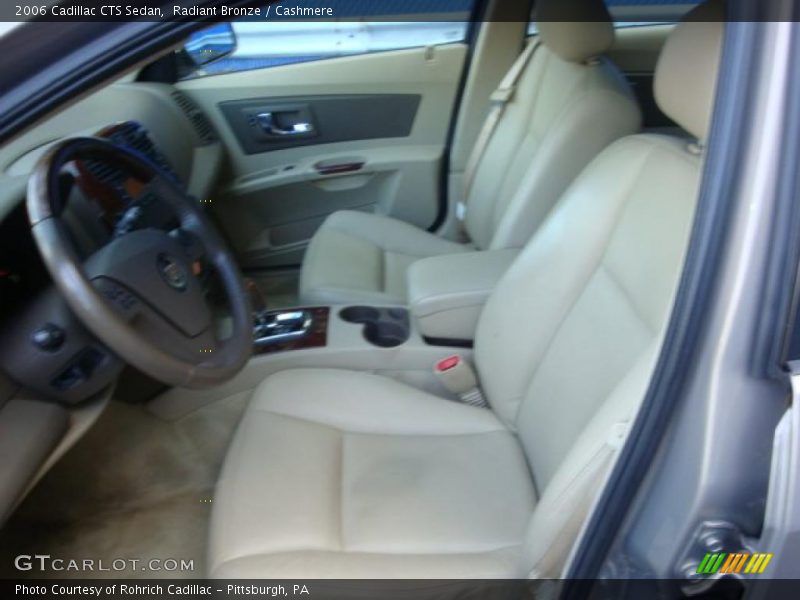 Radiant Bronze / Cashmere 2006 Cadillac CTS Sedan