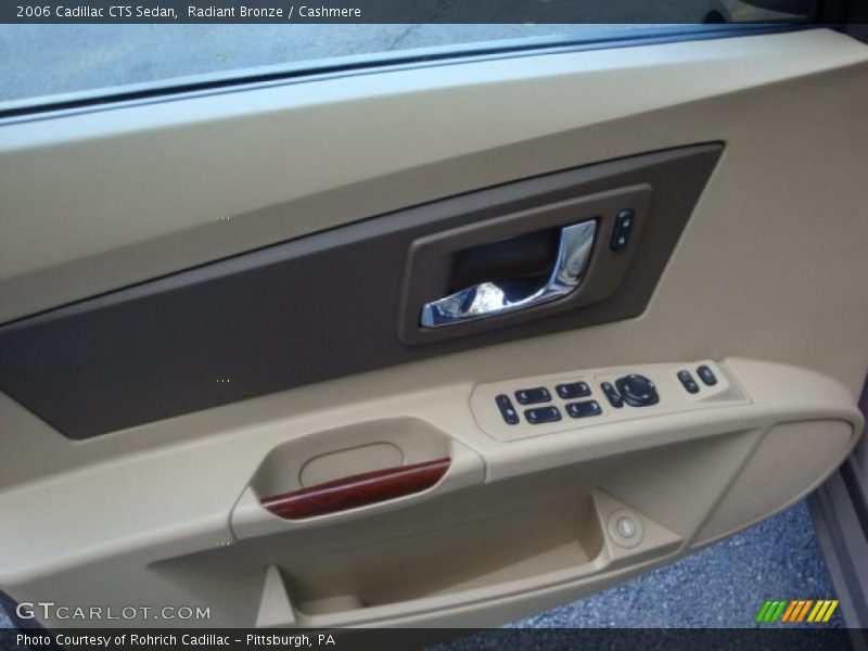 Radiant Bronze / Cashmere 2006 Cadillac CTS Sedan