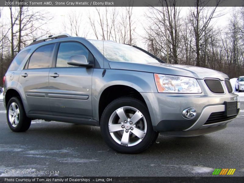 Stone Gray Metallic / Ebony Black 2006 Pontiac Torrent AWD