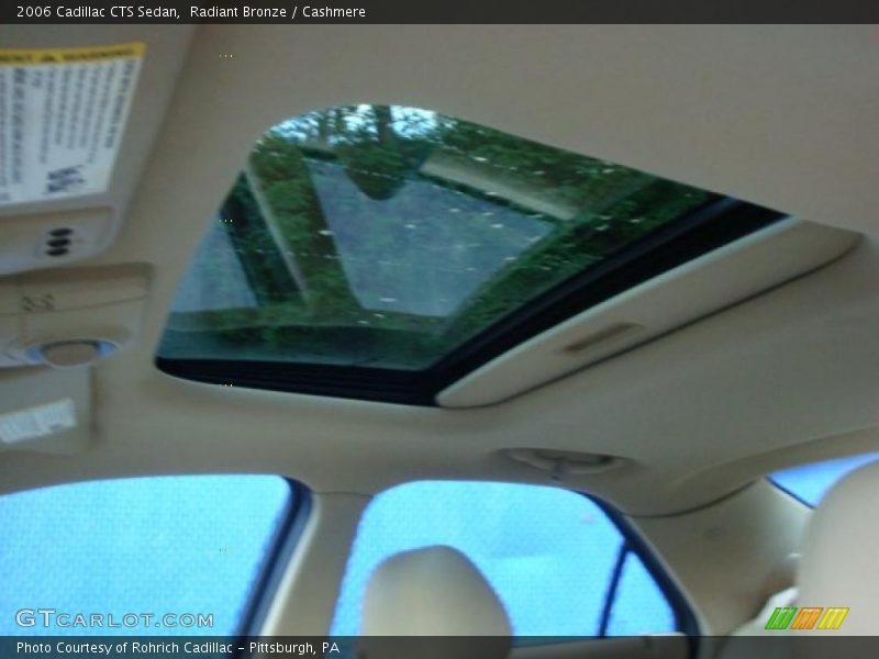 Radiant Bronze / Cashmere 2006 Cadillac CTS Sedan