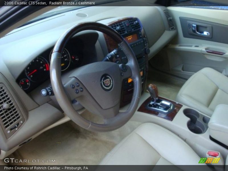 Radiant Bronze / Cashmere 2006 Cadillac CTS Sedan
