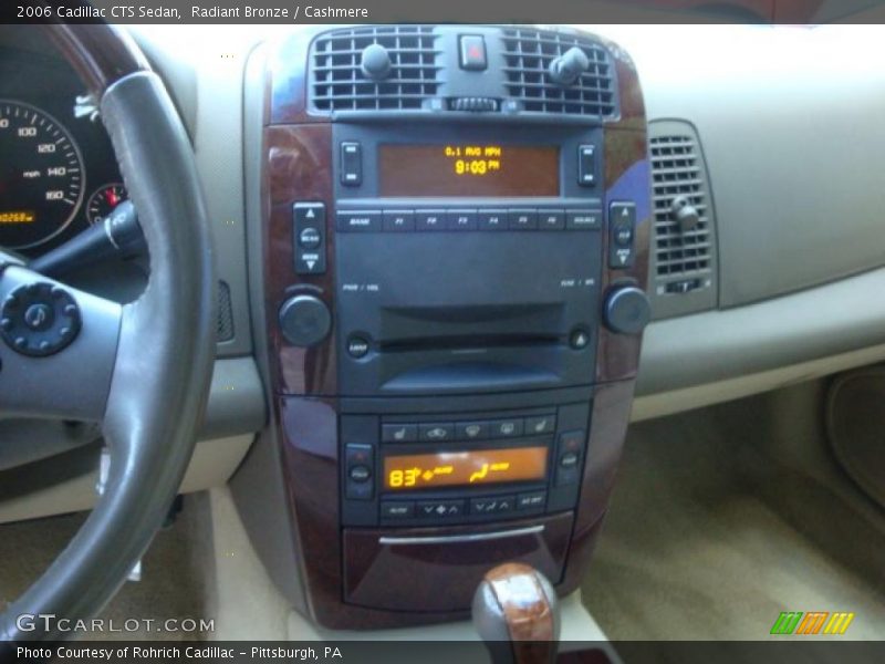 Radiant Bronze / Cashmere 2006 Cadillac CTS Sedan