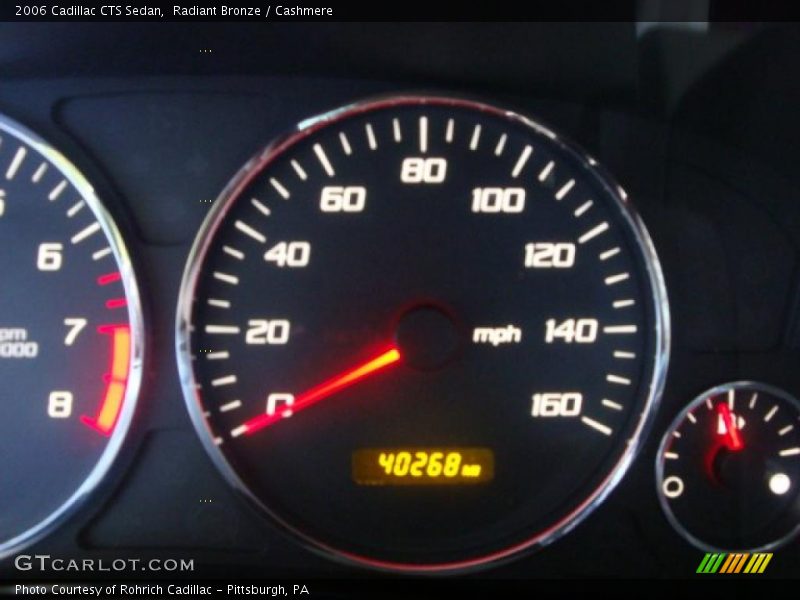 Radiant Bronze / Cashmere 2006 Cadillac CTS Sedan