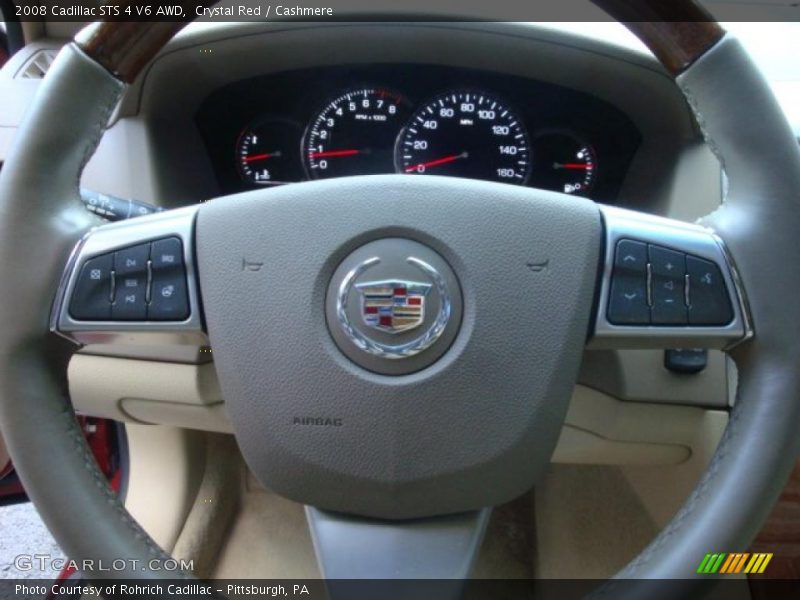  2008 STS 4 V6 AWD Steering Wheel