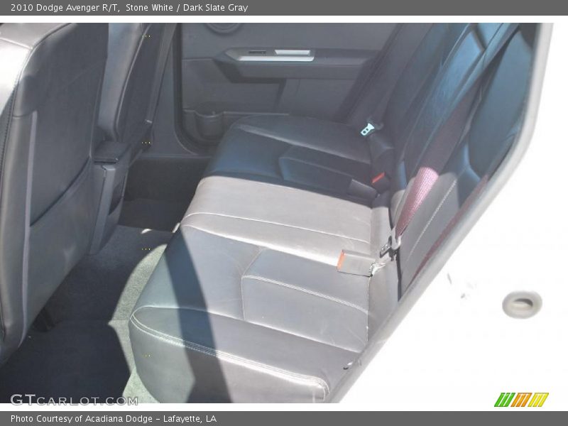 Stone White / Dark Slate Gray 2010 Dodge Avenger R/T
