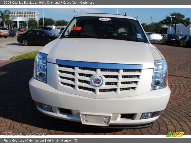 White Diamond / Cocoa/Light Cashmere 2008 Cadillac Escalade