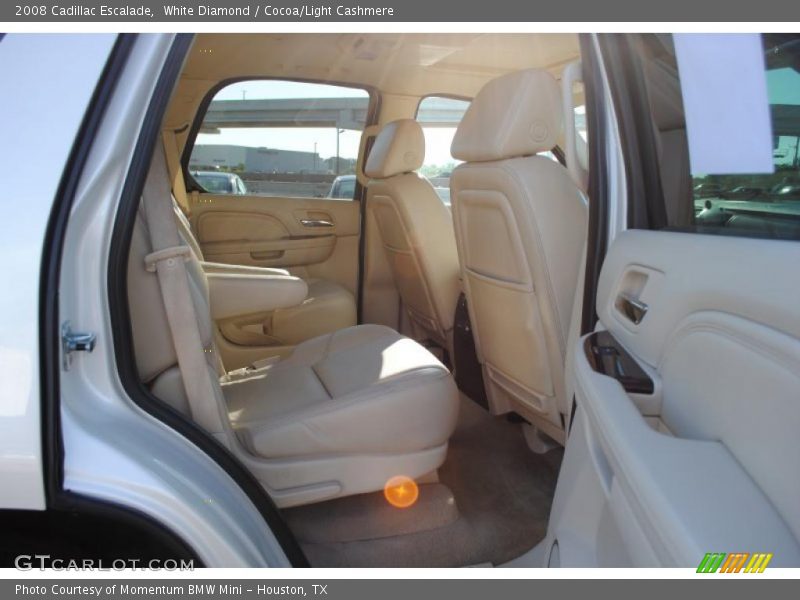 White Diamond / Cocoa/Light Cashmere 2008 Cadillac Escalade