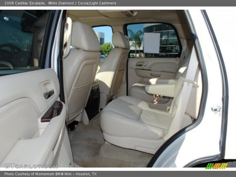 White Diamond / Cocoa/Light Cashmere 2008 Cadillac Escalade