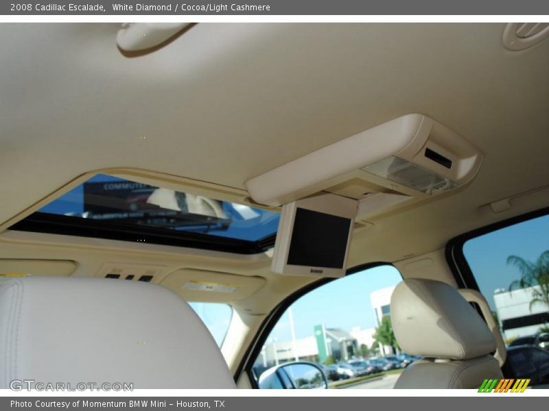 White Diamond / Cocoa/Light Cashmere 2008 Cadillac Escalade