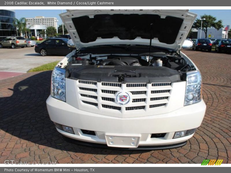 White Diamond / Cocoa/Light Cashmere 2008 Cadillac Escalade
