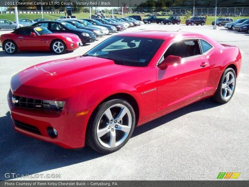 Victory Red / Black 2011 Chevrolet Camaro LT/RS Coupe
