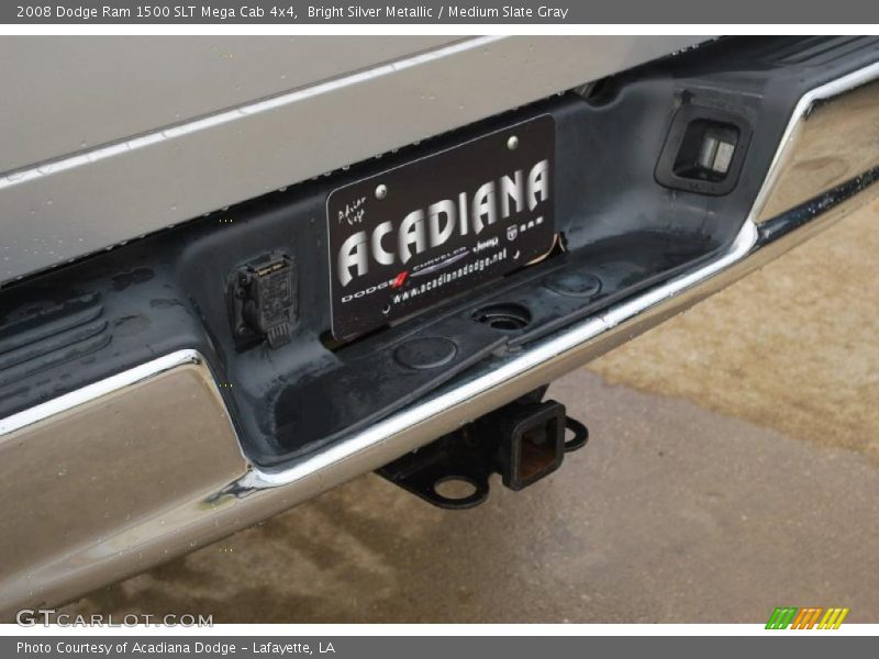 Bright Silver Metallic / Medium Slate Gray 2008 Dodge Ram 1500 SLT Mega Cab 4x4