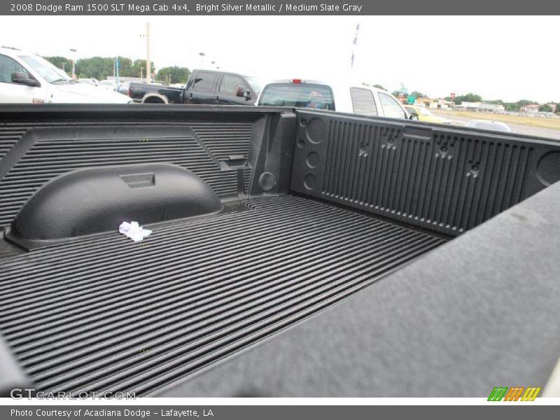 Bright Silver Metallic / Medium Slate Gray 2008 Dodge Ram 1500 SLT Mega Cab 4x4