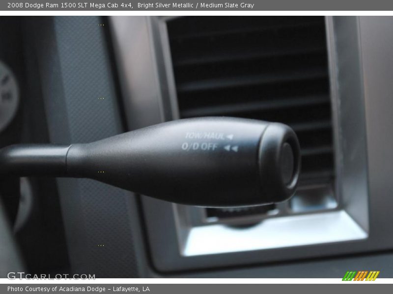 Bright Silver Metallic / Medium Slate Gray 2008 Dodge Ram 1500 SLT Mega Cab 4x4