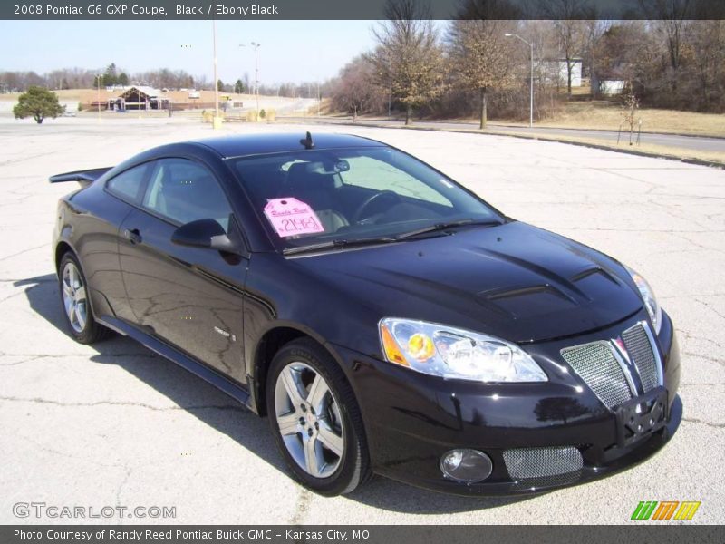 Black / Ebony Black 2008 Pontiac G6 GXP Coupe