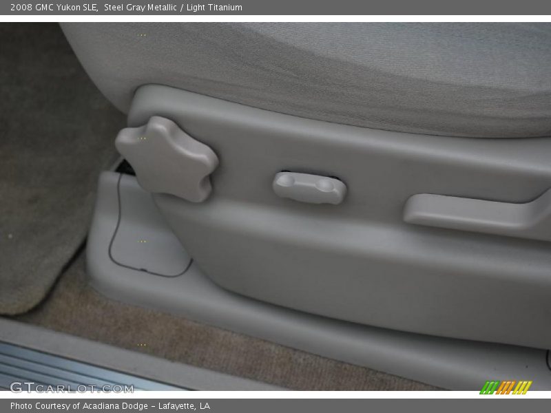 Steel Gray Metallic / Light Titanium 2008 GMC Yukon SLE